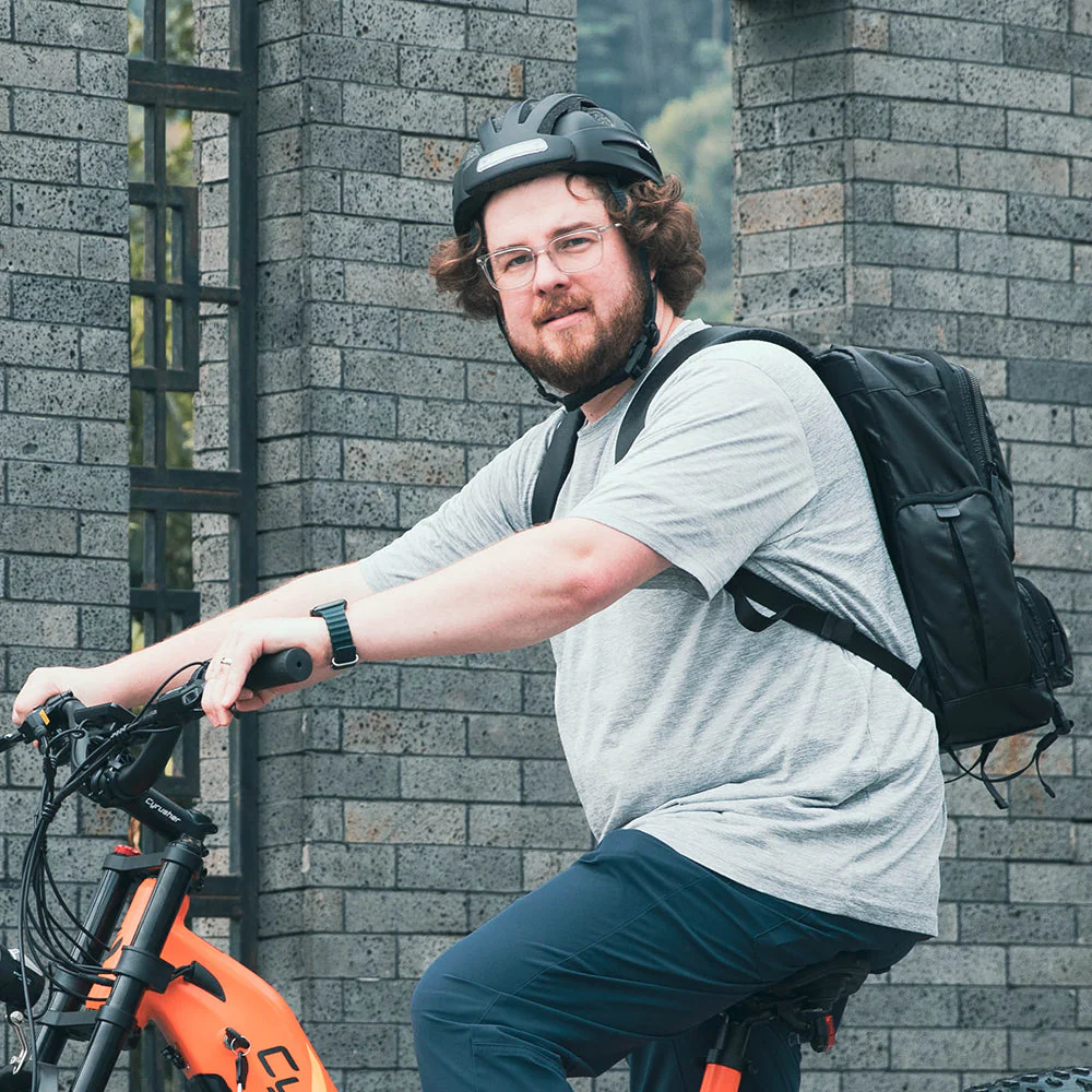 Zusammenklappbarer Fahrradhelm für Erwachsene mit Beleuchtung - Image 9