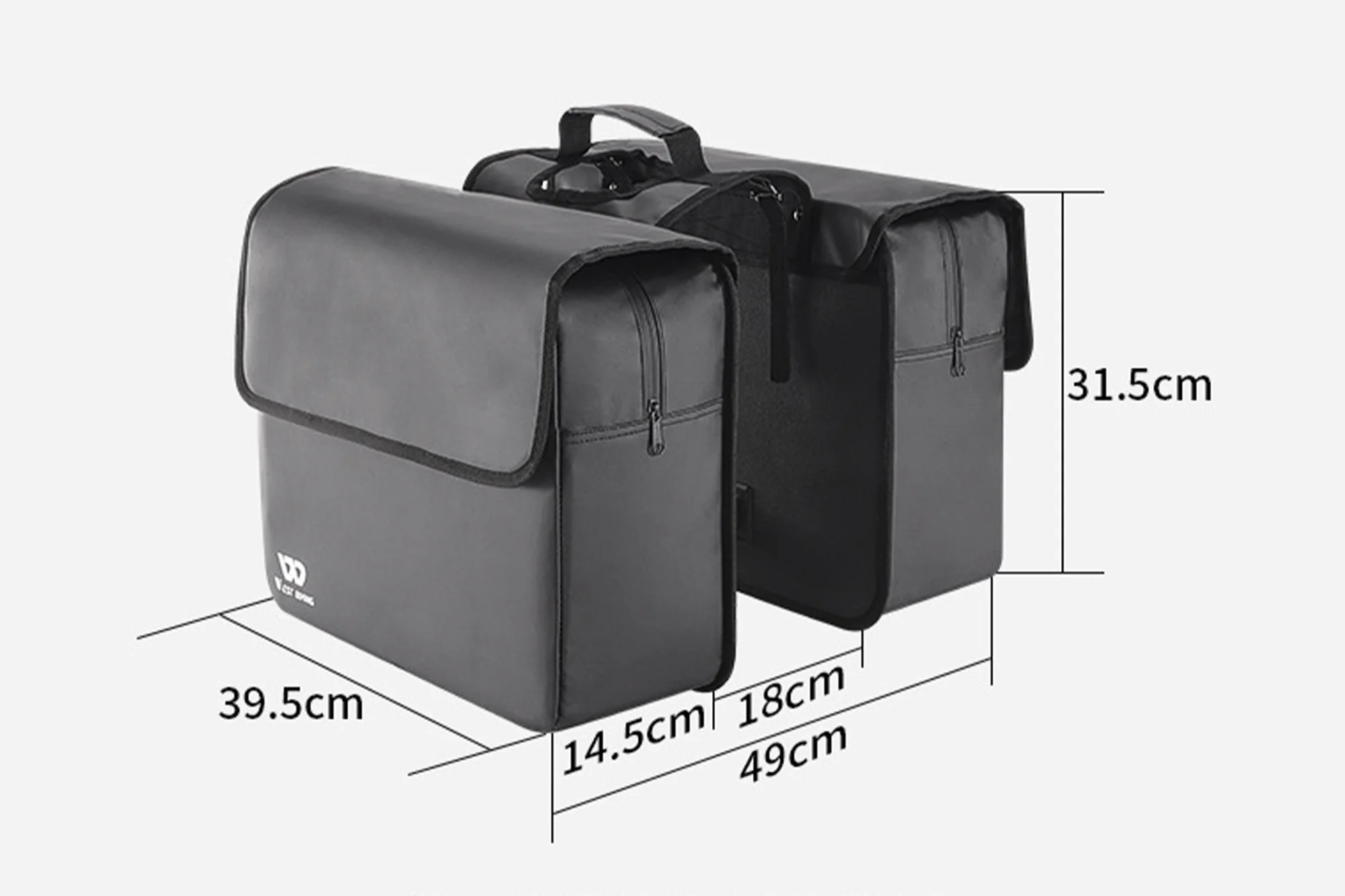 SR200 Gepäckträger-Fahrradtasche(Passt nicht für Kommoda 3.0 ) - Image 11